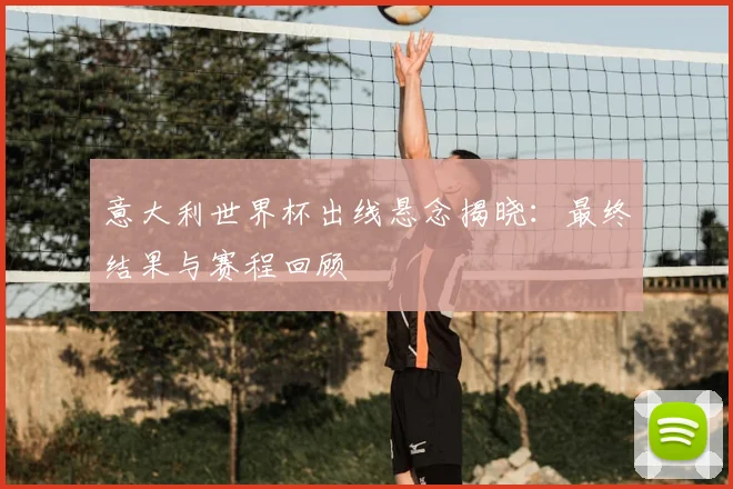 意大利世界杯出线悬念揭晓：最终结果与赛程回顾